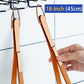 JETKONG 2 Pcs 18 Inch (45cm) Stainless Steel Grill Tongs Heavy Duty Giant Tweezer Tongs, Extra Large Tweezers Tools for Cooking, Grilling, BBQ and Turning Food (Rose Gold)
