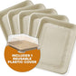 1 Transparent Cat Litter Splash Shield Plus (5-Pack) Disposable Litter Boxes. Small, Quick and Easy Disposal. Shallow for Small Pets, Senior Cats, Kittens