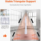 VEVOR Aerial Yoga Frame, 9.67 ft Height Swing Stand, Max 551.15 lbs Load Chrome-Plated Steel Pipe Inversion Yoga Rig for Indoor Outdoor Use