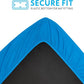 Paw Inspired Fitted Fleece Liner for Ferret Nation, Critter Nation Cage for Ferrets, Rats, Chinchillas, Hedgehogs & Other Small Animals (Blue, Top Pan Liner)