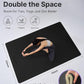 YOTTOY Large Yoga Mat (75 * 52 * 1/2inch),Extra Wide TPE Exercise Mat,Non-Slip Workout Mat for Pilates, Fitness, Barefoot, Home Gym Studio with Strap and Towel