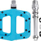 FOOKER MTB Pedals Mountain Bike Pedals 3 Bearing Non-Slip Lightweight Nylon Fiber Bicycle Platform Pedals for BMX MTB 9/16"