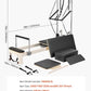 VEVOR Pilates Reformer Machine, Pilates Workout Equipment for Home Gym Studio Use, Pilates Bed with Dual Resistance- Spring & Cord, Reformer Set, Up to 400 LBS