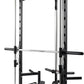 RitFit Smith Machine Power Rack with LAT-Pull Down System, Landmine, Barbell Bar, Plate Storage Pegs and More Training Attachment