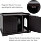 unipaws Cat Litter Box Enclosure Furniture, Cat Washroom, Hidden Litter Box Cover, Cabinet for Large Cat, Dog Proof Cat Litter Boxes, Hideaway Litter Box, Cat House