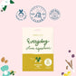 FACETORY K Beauty Face Mask Skin Care - Everyday OLIVE Skin Balancing Sheet Mask | Plant-Based with Squalane Oil (10 Pack)