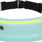USHAKE Slim Running Belt, Workout Fanny Pack for Men Women,Exercise Waist Pack for Apple iPhone Holder, Runner Belt for Running Walking Cycling Camping Gym Mint blue