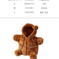 Cat Puppy Plush Outing Backpack Cute Bear Bee Design Anti-Escape Bag for Kitten Cat Small Dog Gift Choice