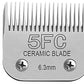 Size 7FC/5FC/4FC Detachable Pet Dog Clipper Blades, Compatible with Most Oster A5, KM Series Clippers,Made of Ceramic Blade & Stainless Steel Blade4PACK 3Pack