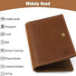 Jack&Chris Genuine Leather Passport Holder For Travel, RFID Blocking Handmade Passport Holder with Card Case Organized & Safe, Quality Travel Essentials for Women and Men for Gifting, Brown