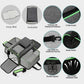 Cat, Dog Carrier for Pets Up to 20 Lbs,Sides Expandable Pet Carrier Bag Large Mesh Safe,Airline Approved Animal Carrier,Soft Sided Collapsible Pet Travel Carrier,Foldable Portable Pet Home (Green)