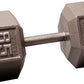 Body-Solid Cast Iron Hexagon Dumbbell, Hand Weights For Men and Women, Weight Dumbbells for Strength Training, Body Building Home Gym Training Gear