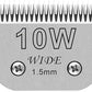 Wide Blades for Dog Grooming Blades Compatible with Andis Dog Clippers,10W Dog Clipper Blades Compatible with Oster A5,Wahl km10 Dog Clippers for Horse Dog Cat Animals,Stainless-Steel Blade Sharp