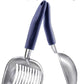 WePet Cat Litter Scoop, Aluminum Alloy Sifter, Kitty Metal Scooper, Deep Shovel, Long Handle, Poop Sifting, Kitten Pooper Lifter, Durable, Heavy Duty, for Litter Box