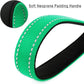 PLUTUS PET 10” Short Dog Leash, Reflective Nylon Padded Handle, Strong Traffic Leash with Carabiner Clip, Perfect for Large or Medium Dogs（10”，Green
