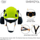 UNINOVA Arborist Helmet Forestry Helmet Chainsaw Helmet with Visor and Earmuffs,OSHA Safety Hard Hat Helmet for Logging Trimming Mowing Climbing Tree Service Garden Work