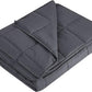 L'AGRATY Weighted Blanket - 36"x48" 5lbs Weighted Blanket Microfiber Material with Glass Beads Small Blanket for All-Season Summer Fall Winter Soft Thick Blanket