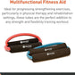 Body Sport Loop Tubing , Resistance Band with Foam Pad Handles for Strength Training and Rehabilitation