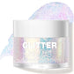 LANGMANNI Holographic Body Glitter Gel for Body, Face, Hair and Lip.Color Changing Glitter Gel Under Light. Vegan & Cruelty Free-1.35 oz (2# Sparkling Pink)