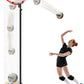 Volleyball Setter Trainer Net Setting Training Equipment，with Mobile Pulleys, Adjustable Height/Angle,Can Be Filled with Water，Indoor and Outdoor Volleyball Serve, Dunk and Set Practice Net