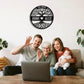 Personalized Tree of Life Metal Name Sign | Custom Metal Signs | Family Wall Art | Wedding Gift & Anniversary | Indoor Decor Gift for Women, Men, Wife, Parents, Couple