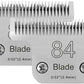 2PCS T84 Blade Dog Grooming Replacement Blades Compatible with Andis Dog Clippers,Dog Clipper Blades Compatible with Wahl KM-10 Series Clippers, Oster A5,Size-T-84 3/32-Inch Cut Length