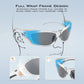 KastKing Hiwassee Polarized Sport Sunglasses for Men and Women, Wrap Sunglasses for Fishing Cycling and Running,UV Protection