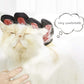 Pet Grooming Glove Hair Remover Brush Gentle Deshedding Efficient Pet Mitt Pet Massage Gloves Left & Right Hand Draw Dogs Cats Horses Long Short Fur (1Pair Left & Right Hand)