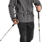 Outdoor Ventures Men's Lightweight Softshell Jacket Fleece Lined Hooded Water Resistant Winter Hiking Windbreaker Jackets