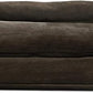 Furhaven Cooling Gel Dog Bed for Large Dogs w/ Removable Bolsters & Washable Cover, For Dogs Up to 95 lbs - Plush & Suede Sofa - Espresso, Jumbo/XL