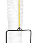 Volleyball Setter Training Equipment, Adjustable Volleyball Setting Trainer Net with 6 Angle and 5 Height Adjustments and 2 Rubber Wheels for Indoor Outdoor Practice