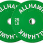 Colored Olympic Weight Plates, 2-inch Rubber Bumper Plate Set for Home Gym Barbell Weight Lifting and Strength Training