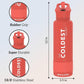 Coldest Insulated Water Bottle with Straw Lid - Stainless Steel Metal Insulated Bottle for Men & Women (Crimson Red, 40 oz)
