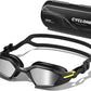 COPOZZ Men's Swim Goggles, Swimming Goggles Anti-fog No Leaking UV Protection for Adult men