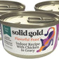 Solid Gold Wet Food Pate Flavorful Feast - 3 Count Sample Pack - Canned Cat Food Made with Real Chicken - Grain Free for Sensitive Stomach & Healthy Living