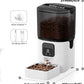 PAPIFEED 5G WiFi Automatic Cat Feeders: Smart Automatic Cat Food Dispenser with Slow Feeding Mode, Detachable for Easy Cleaning, Pet Feeder with Alexa, 1-30 Meals Per Day for Multiple Pets (6L/25 Cup)