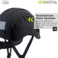 Hard Hats Construction Safety Helmet ANSI Z89.1 Approved OSHA Hardhat, LOHASPRO Vented Men Worker Black Hard Hat with Chin Strap Tree Climbing Rescue Arborist Helmet (P2 Black)