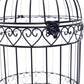 Anderson's Decorative Black Wire Birdcage Wedding Centerpiece, Table Décor, Hanging Decorations, Reusable