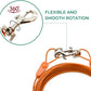 30FT Tie-Out Cables for Dogs - Strong, Safe, and Durable Dog Tie-Outs for Small Dogs up to 90 Pounds - Weather and Wear Resistant Galvanized Aircraft Cable for Outside Use