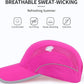 Running Hat Mesh Sports Cap Lightweight Quick Drying Runner Cap for Men Women
