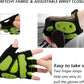 MOREOK Cycling Gloves Bike Gloves for Men/Women-[5MM Gel Pad] Half Finger Bicycle Biking Gloves for Cycling/Weight Lifting/Gym/Motorcycle/Rowing/Outdoor Sports