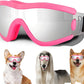 Medium Dog Sunglasses with Adjustable Strap UV Protection, Winproof Puppy Sunglasses, Suitable for Dogs Eyes Protection，Soft Dog Goggles