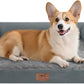 Dog Bed Medium Size Dog-Orthopedic Waterproof Bed for Dogs,Foam Couch Sofa with Washable Removable Cover & Non-Slip Bottom-Dark Grey