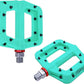 FOOKER MTB Pedals Mountain Bike Pedals 3 Bearing Non-Slip Lightweight Nylon Fiber Bicycle Platform Pedals for BMX MTB 9/16"