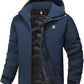 Men's Warm Winter Coats Waterproof Ski Jacket Windproof Snow Coat Mountain Windbreaker Hooded Raincoat