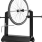 Motorcycle Bike Wheel Balancer, Tire Balancer Stand with Adjustable Foot Pads & Centering Cones, Professional Bicycle Wheel Repair Steel Bearing Bracket Rim for Wheel Axle Diameter 0.55in