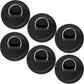 TOBWOLF 6 Pack Stainless Steel D-Ring Patch for Inflatable Boat Kayak Dinghy SUP, D-Ring PVC Patch Stand-Up Paddleboard Canoe Rafting Accessories, NO Glue Included