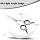 Dog Grooming Scissors 5 inch Small Straight Scissors Super Light Professional 440C Stainless Steel Pet Shears for Trimming Face and Paws Nose Ear Easy Use.