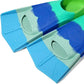 Kids Swim Fins,Short Kids Fins Youth Swimming Flippers for Lap Swimming Training for Children Girls Boys Beginners
