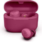 JLab Go Air Pop+ True Wireless Bluetooth Earbuds in Dark Pink Plus Cloud Foam Mnemonic Earbud Tips
